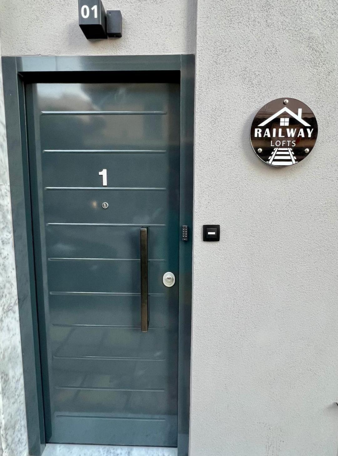 Appartamento Railway Lofts Salonicco Esterno foto
